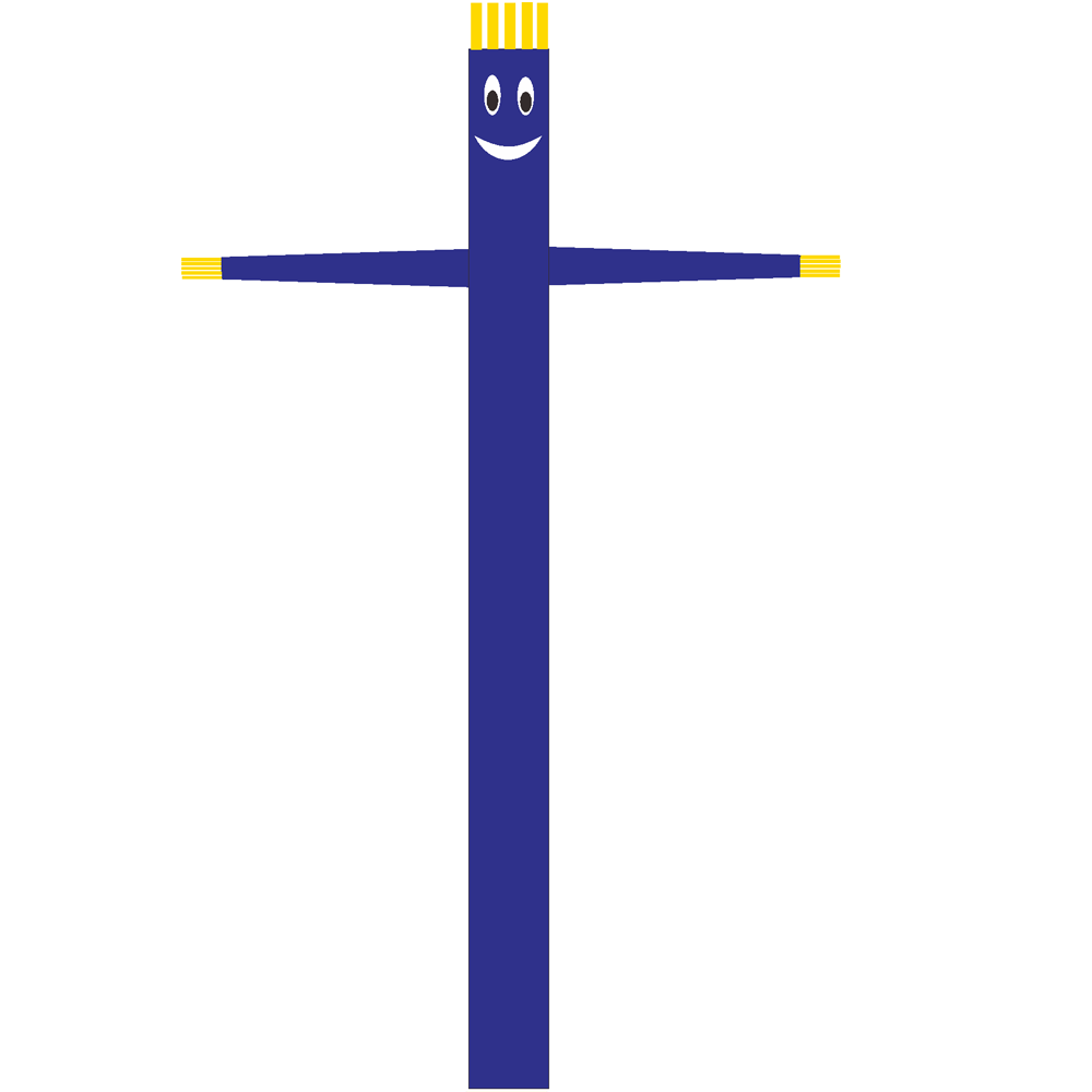 6m Inflatable Sky Dancer Humanshaped Wind Toy 3m Advertising Air Tube Puppet With Flag Wavy Dancing Model For Promotional Events - 1