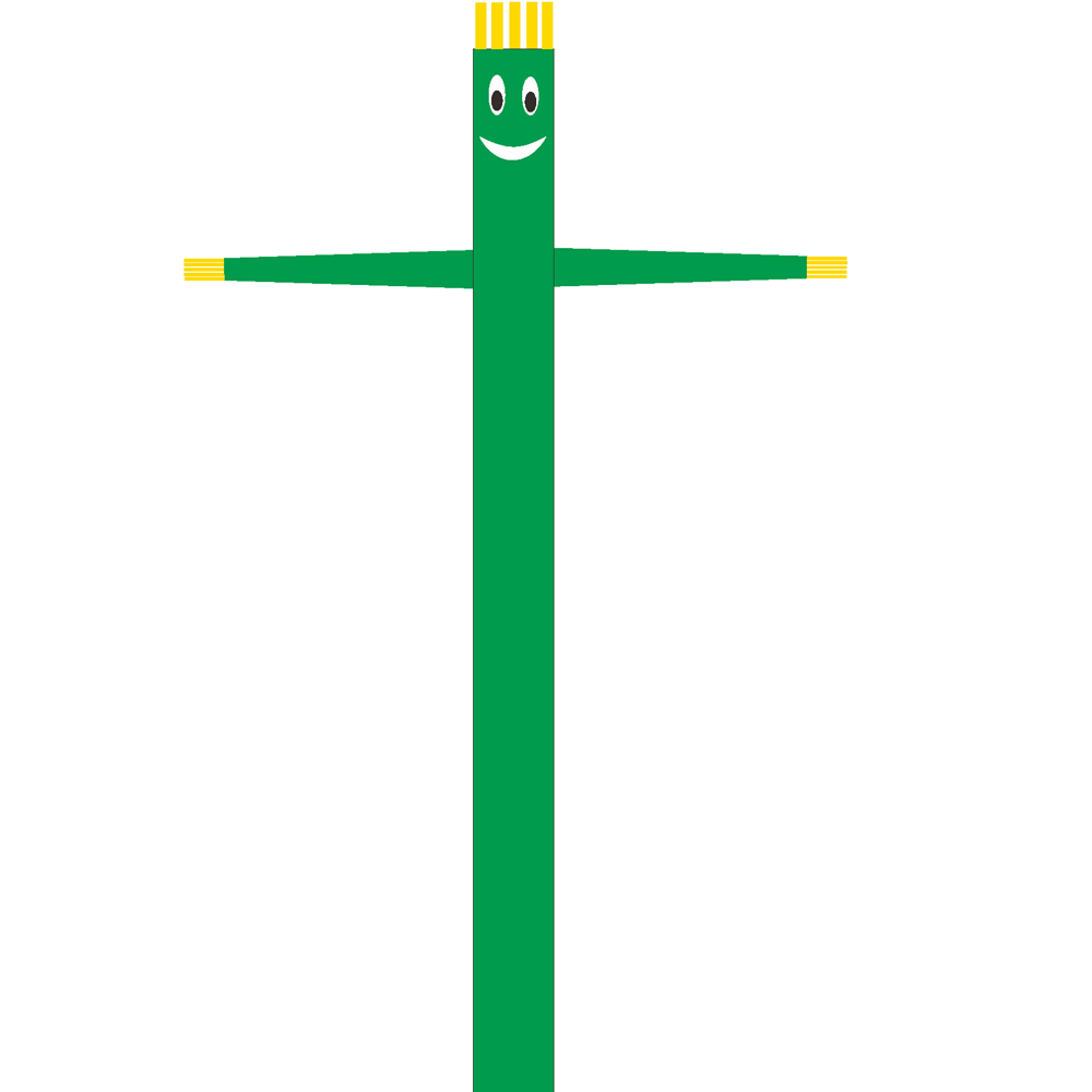 6m Inflatable Sky Dancer Humanshaped Wind Toy 3m Advertising Air Tube Puppet With Flag Wavy Dancing Model For Promotional Events - 2