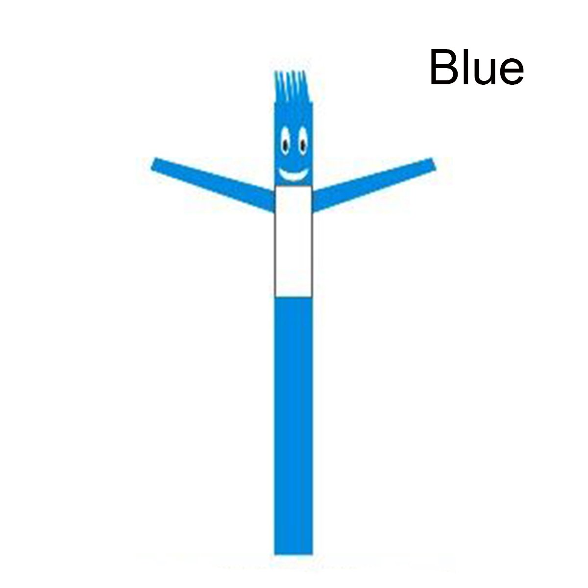 3m6m High Inflatable Sky Dancer Windresistant Advertising Puppet Wavy Tube Man Airpowered Model Toy With Flag - 4