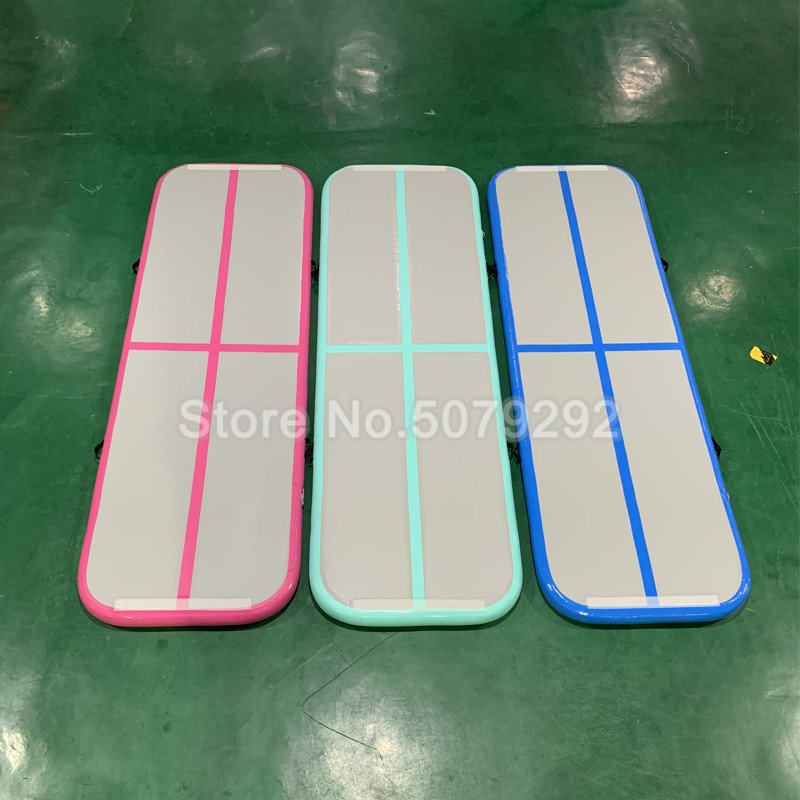 Dwf Material Mini Airtrack Tumbling Mats For Home Use 3m Cheerleading Gymnastics Mat With Pump - 9 Dwf Material Mini Airtrack Tumbling Mats For Home Use 3m Cheerleading Gymnastics Mat With Pump - 9