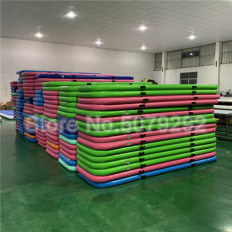 Dwf Material Mini Airtrack Tumbling Mats For Home Use 3m Cheerleading Gymnastics Mat With Pump - 3 Dwf Material Mini Airtrack Tumbling Mats For Home Use 3m Cheerleading Gymnastics Mat With Pump - 3