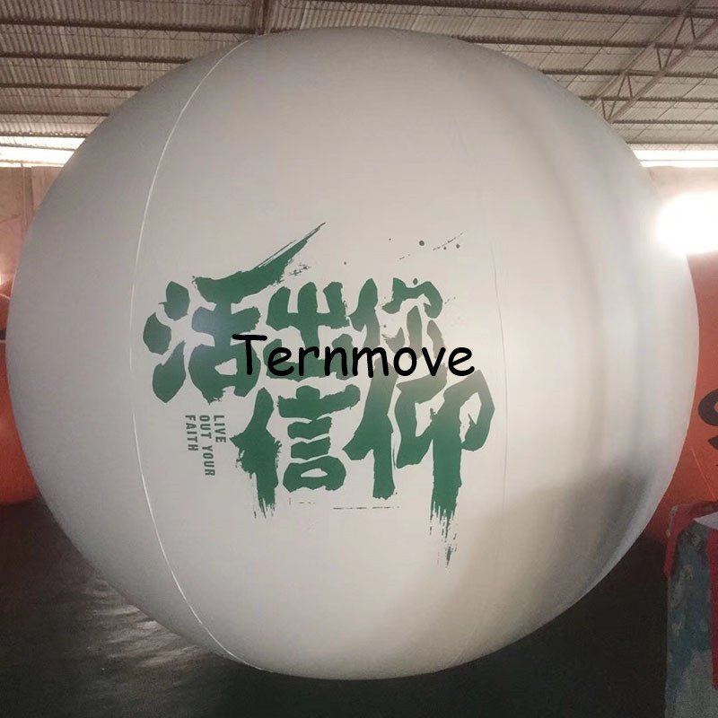 3m Jumbo Custom Logo Inflatable Advertising Helium Balloon Colorful Sky Sphere For Publicity Events - 11 3m Jumbo Custom Logo Inflatable Advertising Helium Balloon Colorful Sky Sphere For Publicity Events - 11