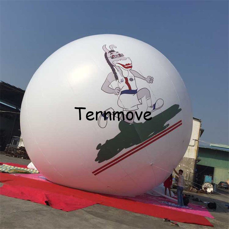 3m Jumbo Custom Logo Inflatable Advertising Helium Balloon Colorful Sky Sphere For Publicity Events - 20 3m Jumbo Custom Logo Inflatable Advertising Helium Balloon Colorful Sky Sphere For Publicity Events - 20