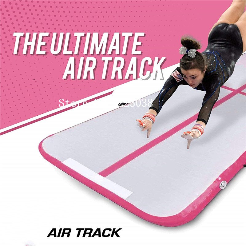3m Inflatable Air Track Gymnastics Mat Taekwondo Flip Trampoline Yoga Multifunctional Household Sports Equipment - 3