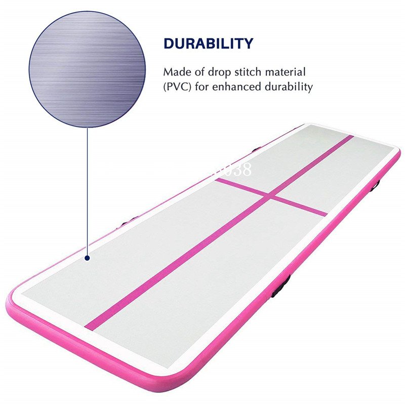 Double Wall 3x1x02m Inflatable Gymnastics Air Track Block Airblock Fabric Made - 4