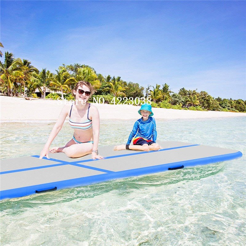 Double Wall 3x1x02m Inflatable Gymnastics Air Track Block Airblock Fabric Made - 8