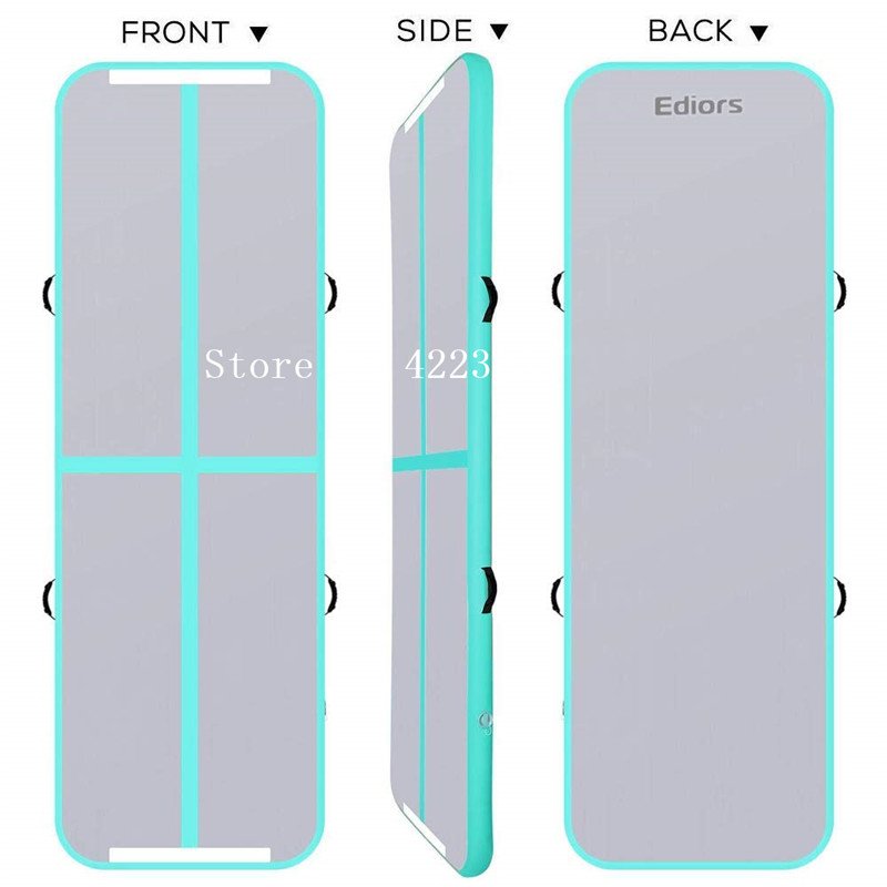 Double Wall 3x1x02m Inflatable Gymnastics Air Track Block Airblock Fabric Made - 12