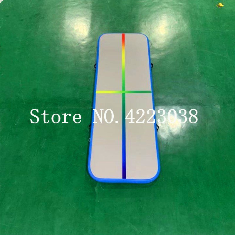 2m Inflatable Airtrack Gymnastics Tumbling Mattress Highdensity Gym Tumble Floor Exercise Air Track Mat - 10 2m Inflatable Airtrack Gymnastics Tumbling Mattress Highdensity Gym Tumble Floor Exercise Air Track Mat - 10