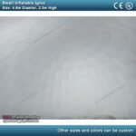 4 6m Diameter Small Inflatable Igloo Tent For Party Events Outdoor Round Camping Kids With Door White Dome Roof - 5