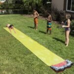 4 8m Giant Surf 'n Water Slide Fun Lawn Slides Pools For Kids Summer Pvc Games Center Backyard Outdoor Children Adult Toys - 3