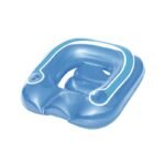 40'' Inflatable Flip-pillow Lounge Chair With Cup Holder Swimming Pool Float Floating Air Bed Swim Water Toys Fun - 6