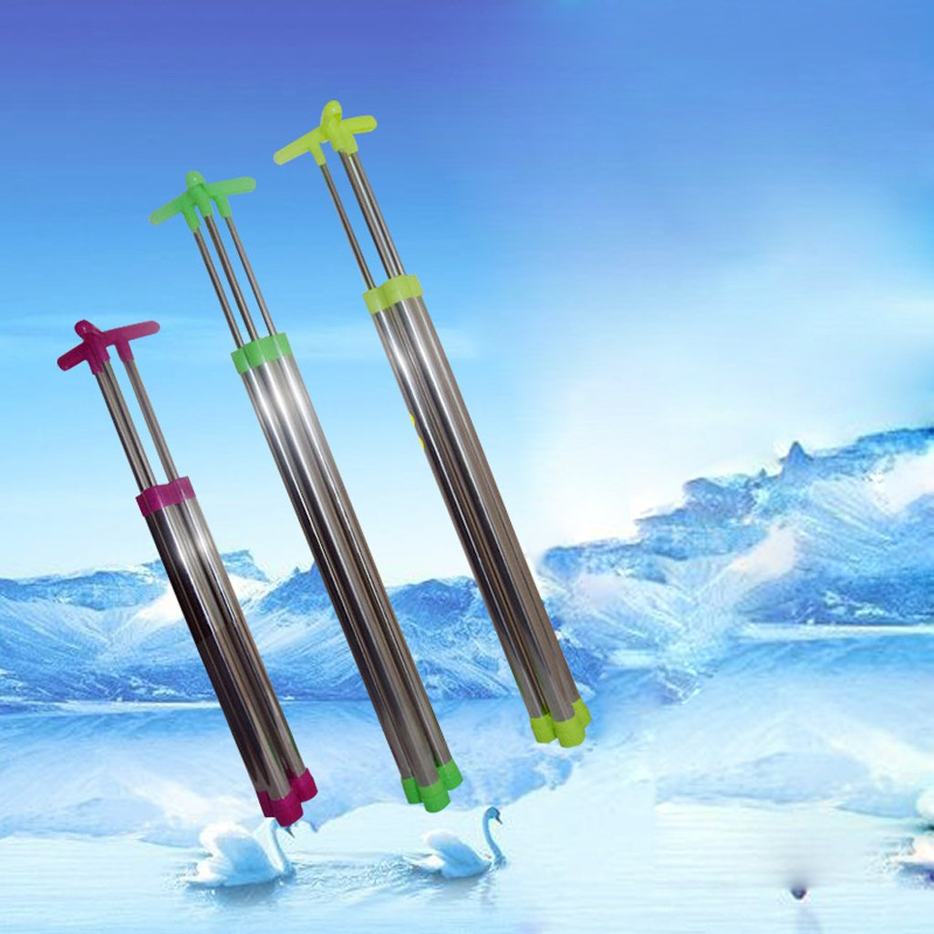 Kids Triple Tube Water Squirt Toy 43cm Pump Action Soaker For Summer Beach Pool And Outdoor Fun - 2