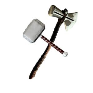 44cm Thor Axe Hammer Cosplay 1 Guns Figure Model Kids Gift Movie Role Playing Safety Eva Inflatable Toys