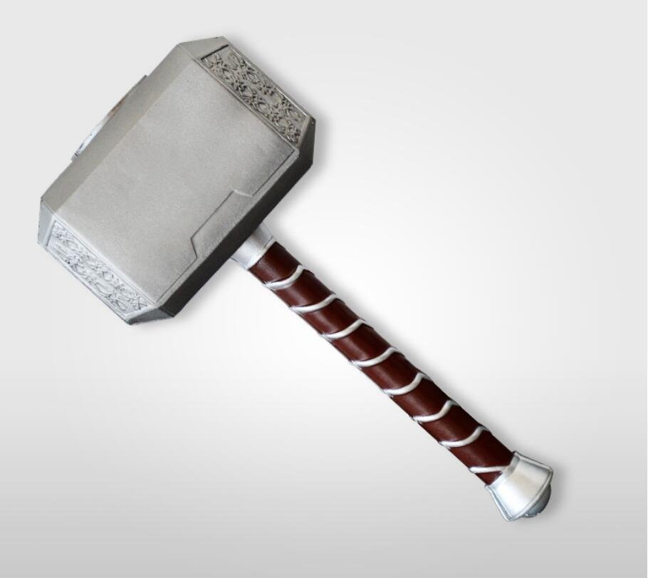 Thors 44cm Inflatable Axe Hammer Toy Safe Eva Roleplaying Cosplay Kids Movie Figure Gift - 11