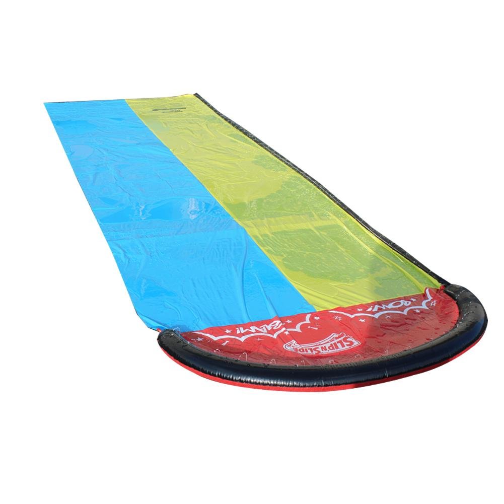 Kids Giant 48m Surf N Double Water Slide Summer Pool Games Backyard Outdoor Fun Toys - 6