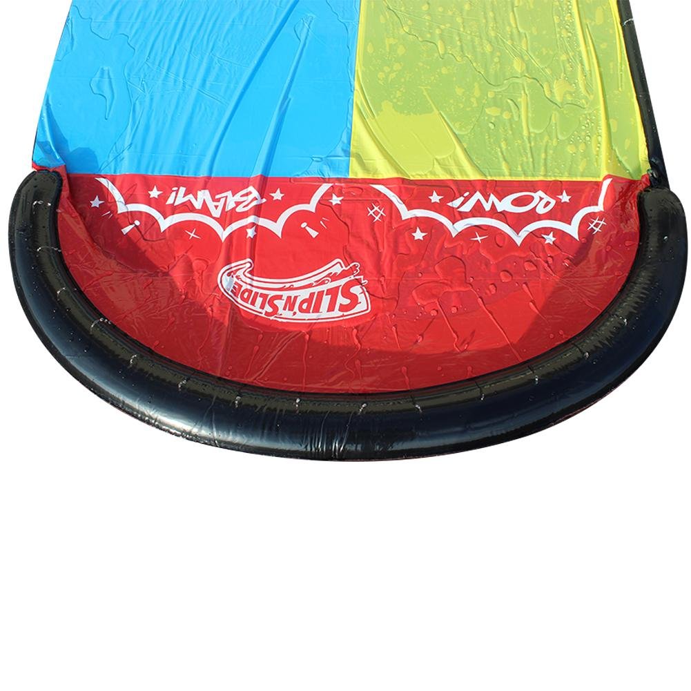 8m Giant Double Wave Rider Water Slide Summer Pool Fun Toy Outdoor Backyard Kids Game Lawn Slides For Children - 5