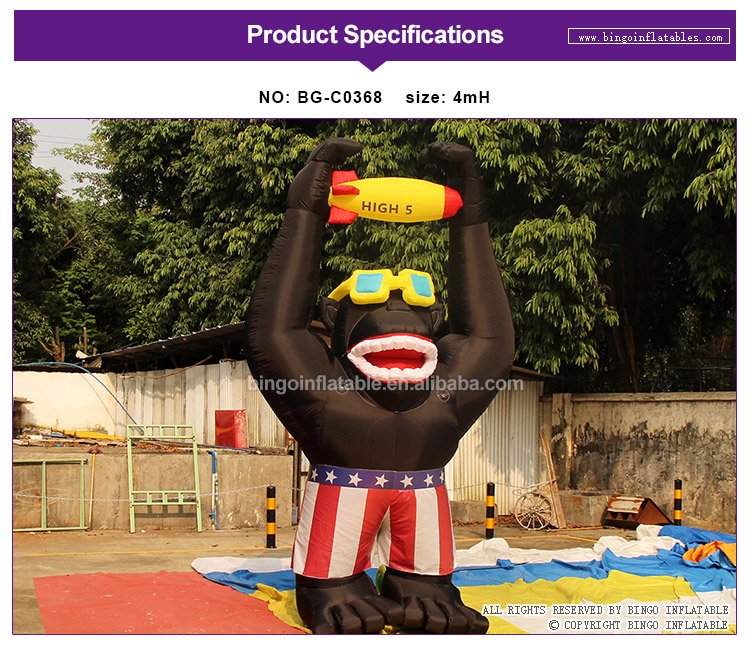 Customized 4mh Inflatable Baby Cartoon Model Toy Perfect For Newborn Display Child Decoration - 1