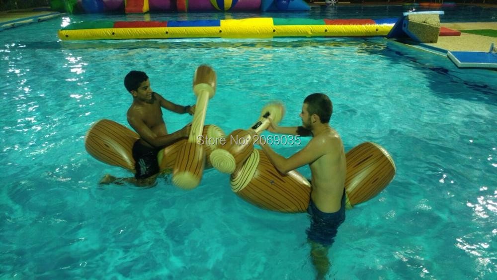 4piece Gladiator Joust Pool Float Set Inflatable Water Sports Bumper Toys For Kids And Adults Ideal For Pool Parties - 1 4piece Gladiator Joust Pool Float Set Inflatable Water Sports Bumper Toys For Kids And Adults Ideal For Pool Parties - 1