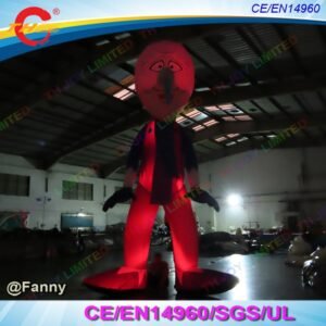 4m 6m 8m Giant Led Lighting Inflatable Snow Miser Custom For - 2