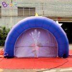 5x3m High Air Blown Star Archway With Built-in Fan Inflatable Stage Balloon For Kids Recreation - 5
