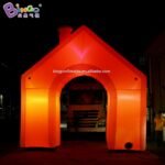 5x5 Meters Inflatable Led Christmas Candy Arches Cartoon Bespoke X-mas Entrance Decoration Arch Way Lighting Item - 3