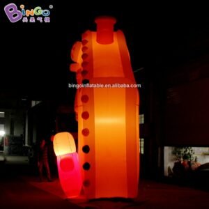 5x5 Meters Inflatable Led Christmas Candy Arches Cartoon Bespoke X-mas Entrance Decoration Arch Way Lighting Item - 2