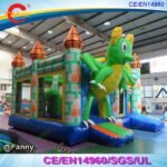 5 5x5m Inflatable Jumping Design Dinosaur Bouncy Castle Slide Combos - 4