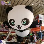 5 Meters Height Inflatable Lovely Panda Cartoon Individualized Animal Model Toy For Event - 6