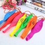 50pcs Pack Latex Elastic Punch Bouncy Balloons Kids Sports Toys Children Outdoor Toy