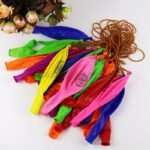 50pcs Pack Latex Elastic Punch Bouncy Balloons Kids Sports Toys Children Outdoor Toy - 4