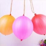 50pcs Pack Latex Elastic Punch Bouncy Balloons Kids Sports Toys Children Outdoor Toy - 5