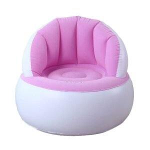 Flocking Inflatable Children's Sofa Foldable Portable Kid's Chair Creative Lazy Couch Child Furniture For Bedroom Living Room