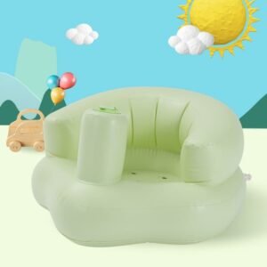 Inflatable Baby Kids Chair Children's Furniture Pvc Bath Sofa Learn Stool Training Seat Portable Dining