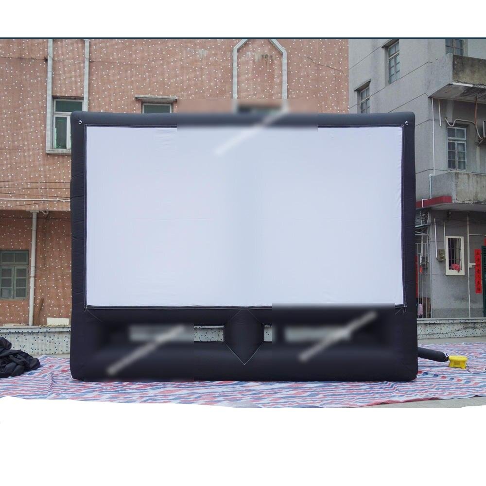 Outdoor Inflatable 169 Cinema Projection Screen 54m Portable Air Projector With Removable Cloth - 1 Outdoor Inflatable 169 Cinema Projection Screen 54m Portable Air Projector With Removable Cloth - 1