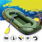 249x127cm 3 Person Inflatable Rowing Boat 200kg Durable Pvc Rubber Fishing Set With Pump - 6