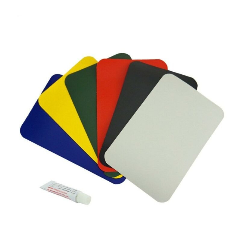 200x130mm Inflatable Plastic Boat Kayak Special Pvc Repair Patch Kit With Glue Waterproof Rib Canoe Dinghy Float