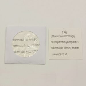 5pcs Self Adhesive Glass Waterproof Patch Metal Outdoor Inflatable Boat Tpu Trampolines Tent Repair Life Ring - 2