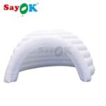 5m Color Changing Led Lighting Inflatable Dome Tent Lighted Igloo Party With Light - 4