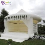 5m High Inflatable White Trampoline For Wedding Party Event Facility Planning - 5