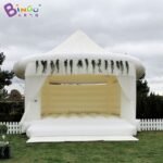 5m High Inflatable White Trampoline For Wedding Party Event Facility Planning - 6