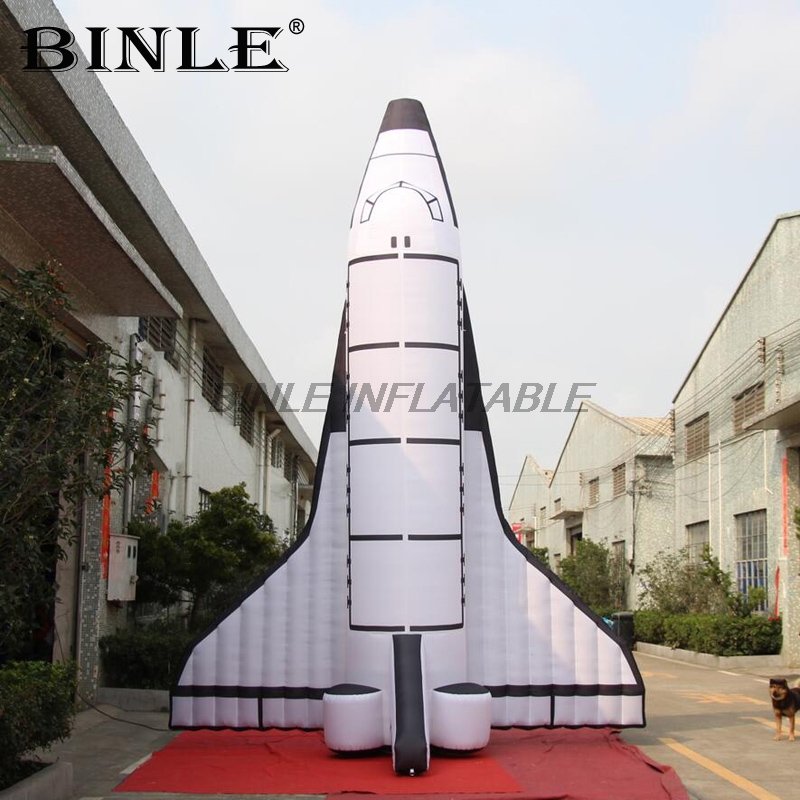 16ft Giant Inflatable Space Shuttle Astronaut Spaceship Model With Logo For Events Parties Exhibitions - 1 16ft Giant Inflatable Space Shuttle Astronaut Spaceship Model With Logo For Events Parties Exhibitions - 1