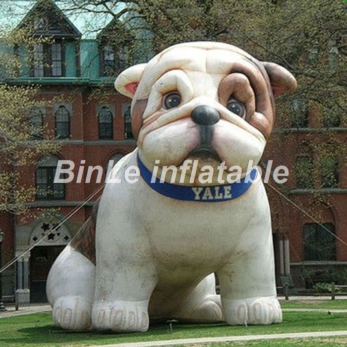 5m Giant Bulldog Inflatable Cartoon Character Advertising Balloon Outdoor Event Promotion Prop - 2