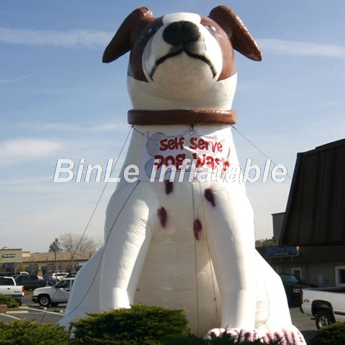 5m Giant Bulldog Inflatable Cartoon Character Advertising Balloon Outdoor Event Promotion Prop - 3