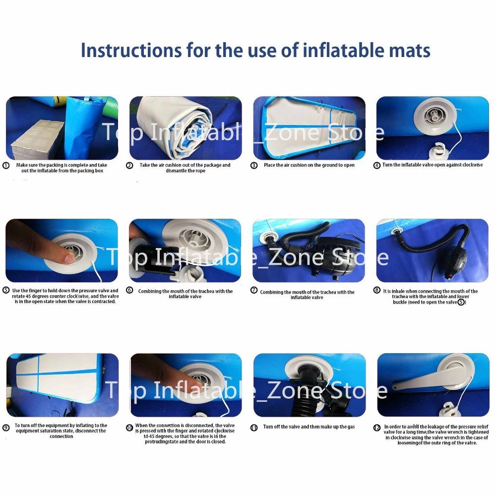 20ft Giant Inflatable Santa Claus Air Balloon Durable Outdoor Christmas Holiday Decoration For Yard Or Event - 2