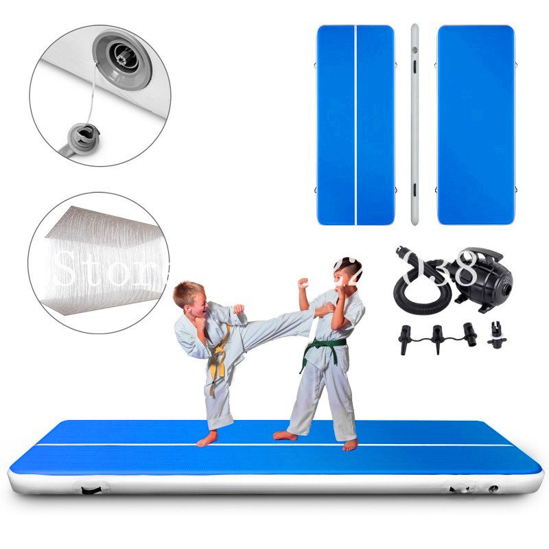 5x2x02m Inflatable Air Track Tumble Mat Gymnastics Taekwondo Trampoline Pad For Training Fitness - 7