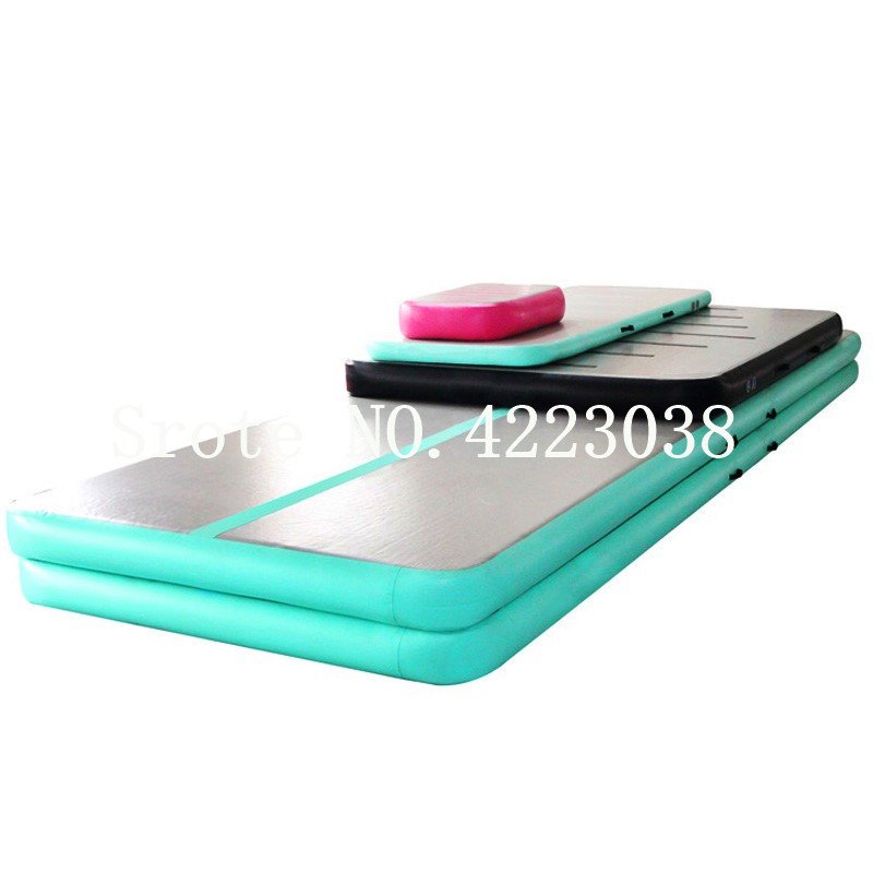 5x2x02m Inflatable Air Track Tumble Mat Gymnastics Taekwondo Trampoline Pad For Training Fitness - 8