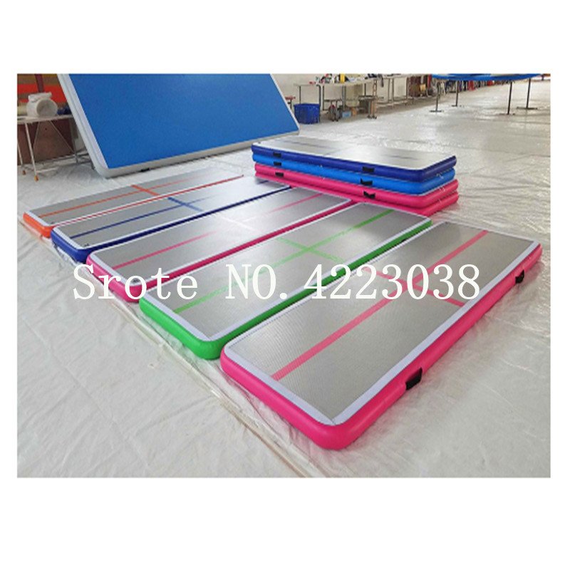 5x2x02m Inflatable Air Track Tumble Mat Gymnastics Taekwondo Trampoline Pad For Training Fitness - 9