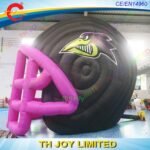 5x4x4mh Door Inflatable Helmet Tent For Custom Made Dome Lawn Event Tents - 2