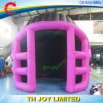 5x4x4mh Door Inflatable Helmet Tent For Custom Made Dome Lawn Event Tents - 4