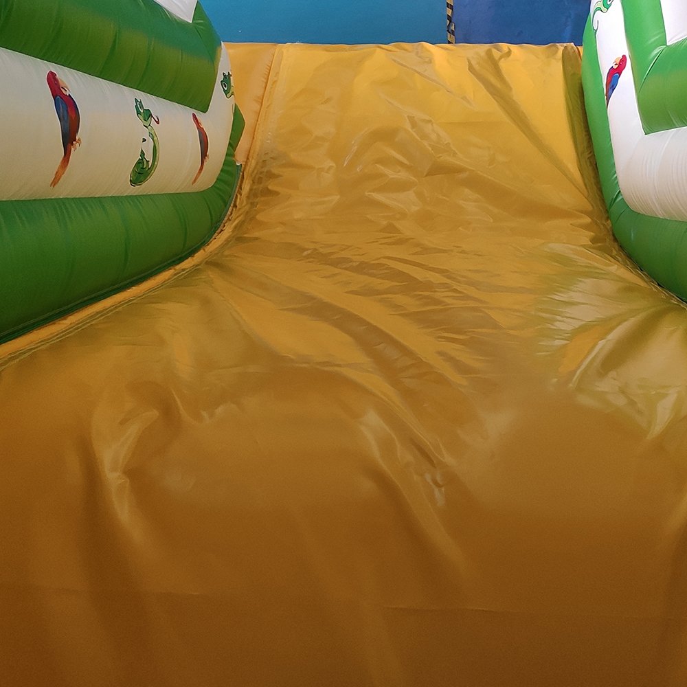 5x4x4m Indoor Mini Tiger Jungle Inflatable Slide For Kids Party Playtime Fun - 5